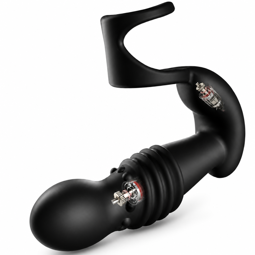 DOUBLE TROUBLE Anal Prostate Vibro Dildo