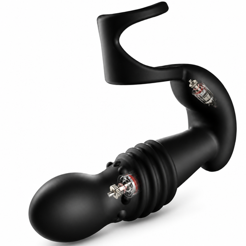 DOUBLE TROUBLE Anal Prostate Vibro Dildo