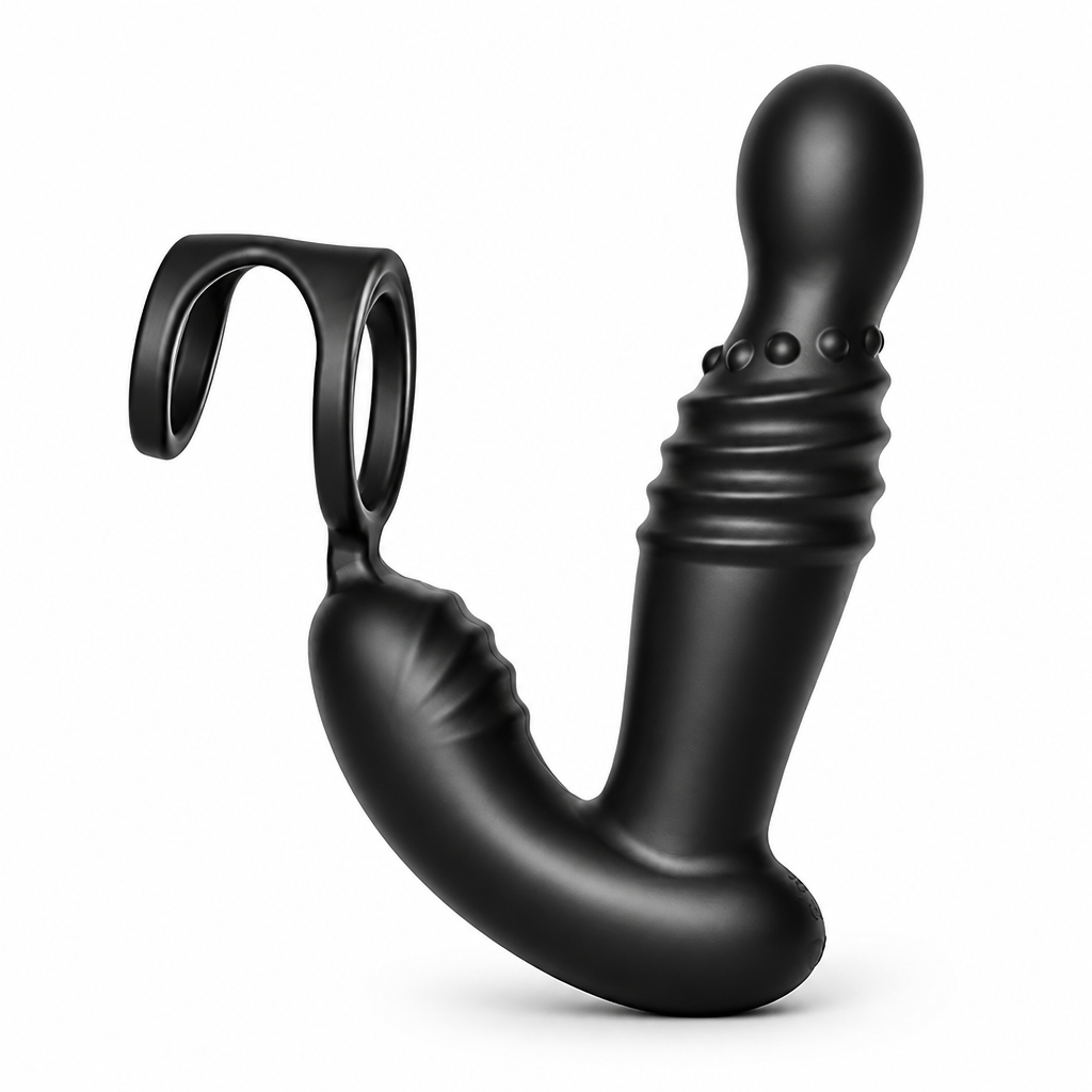 DOUBLE TROUBLE Anal Prostate Vibro Dildo